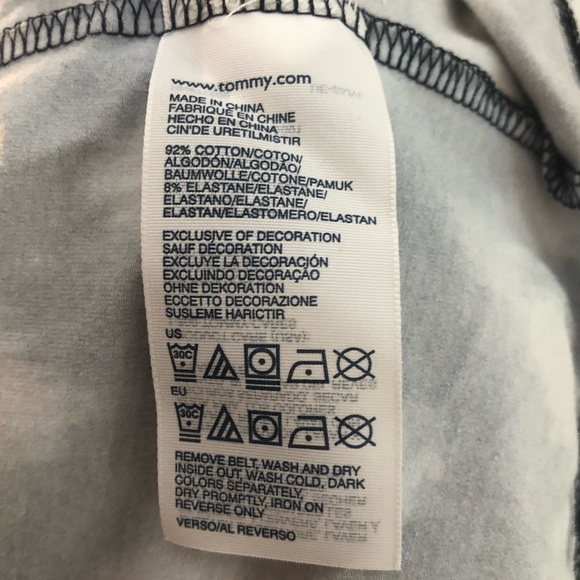 Tommy Hilfiger Short Sleeve Chevron Dress - Picture 12 of 16